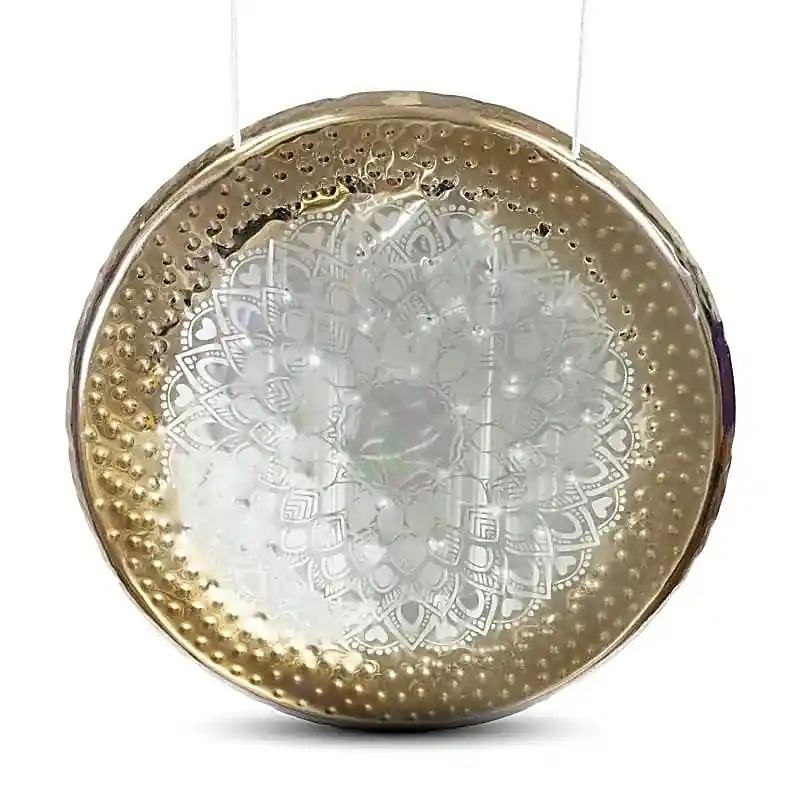 Zrcadlový gong Mandala 70 cm – meditační gong s leštěným povrchem Ihned K Objednání